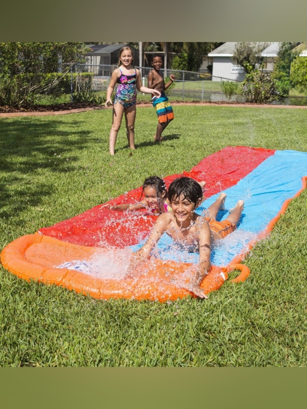 NWT H2OGO! 18’ Double Lane Water Slide
